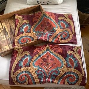 Pottery Barn pillow cover set,  16 x26